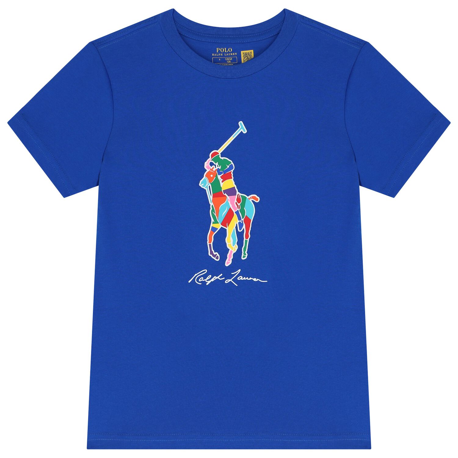 Boys Blue Logo T-Shirt, 2, hi-res image number null