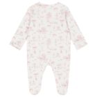 Baby Girls White & Pink Swan Babygrow Gift Set , 1, hi-res