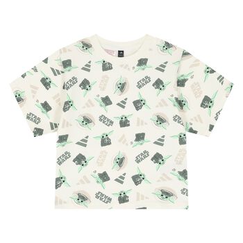 Boys Ivory Logo Star Wars T-Shirt