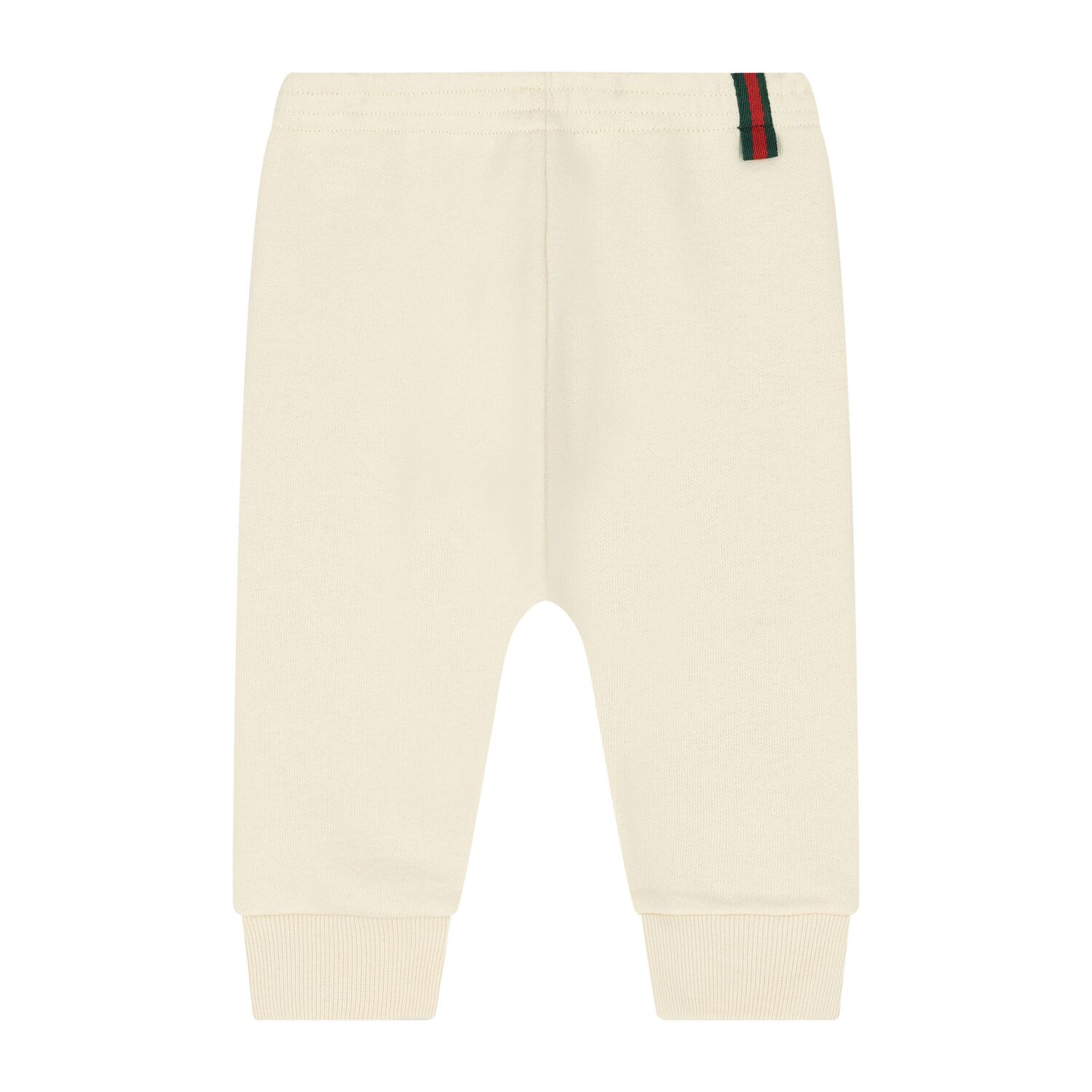 Baby Ivory Web Striped Joggers, 1, hi-res