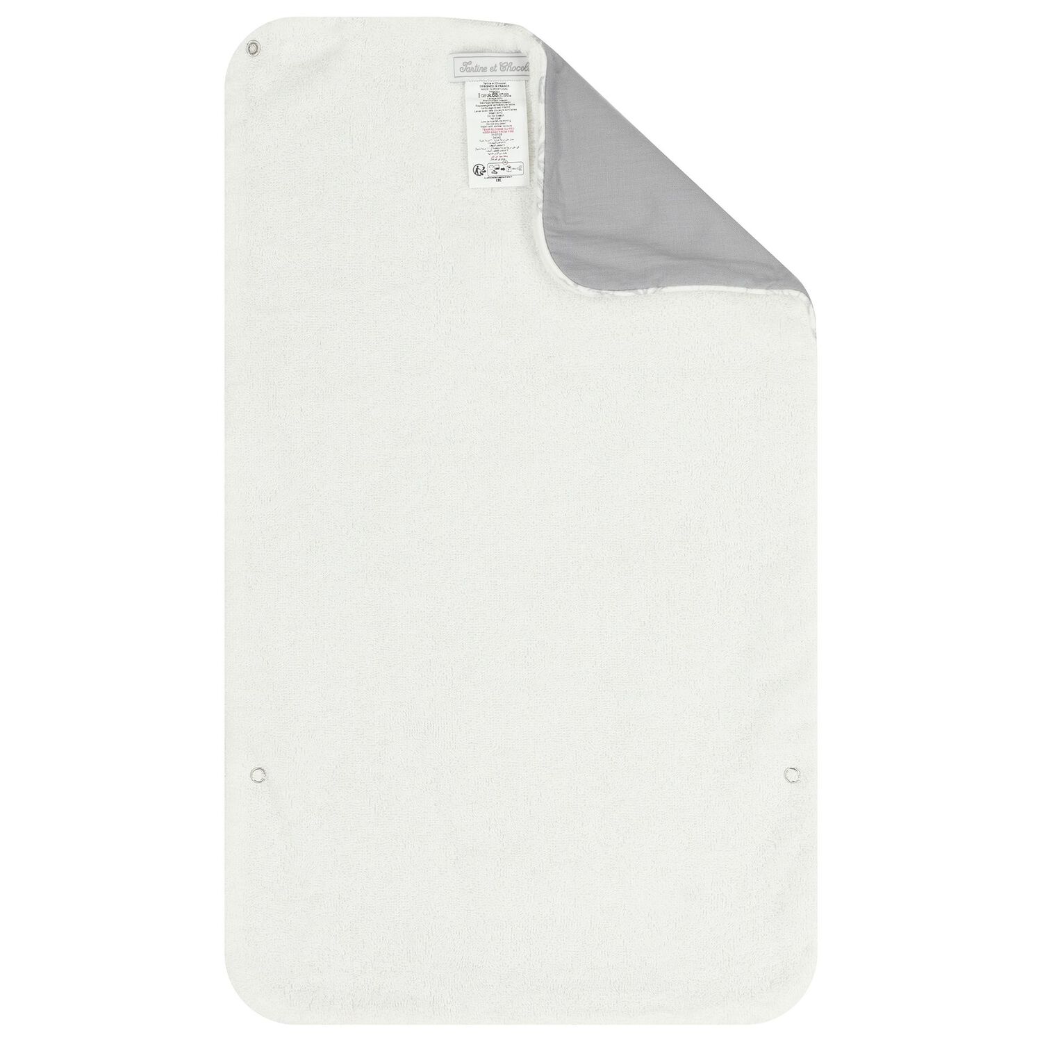 Ivory & Grey Toile De Jouy Baby Changing Bag, 2, hi-res