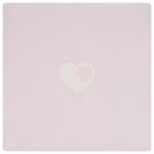 Baby Girls Pink Heart & Polka Dot Blanket, 1, hi-res