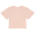 Girls Pink Logo T-Shirt, 1, hi-res