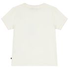 Girls Ivory Logo Bag T-Shirt, 1, hi-res