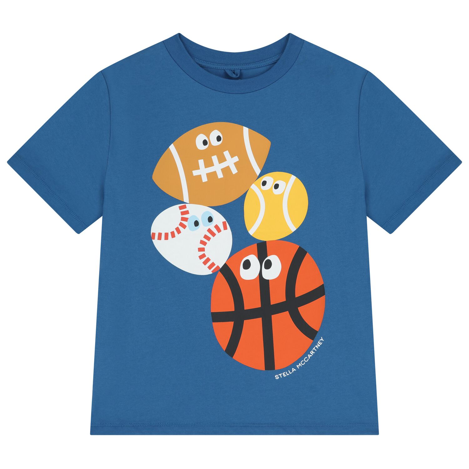Boys Blue Balls T-Shirt, 1, hi-res