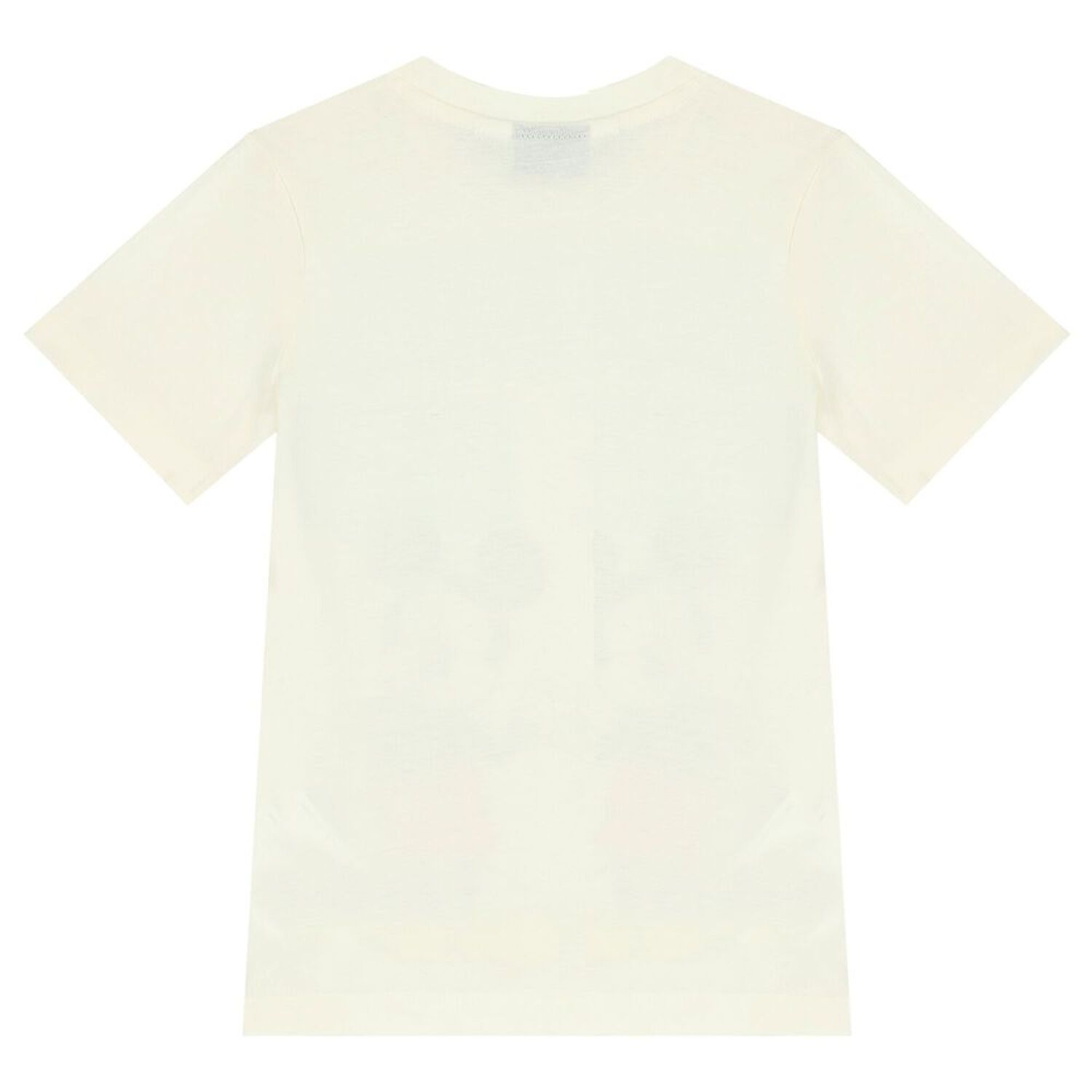 Boys Ivory & Orange Shorts Set, 1, hi-res