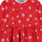 Younger Girls Red Logo Dress, 1, hi-res