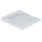 White Logo Baby Blanket, 1, hi-res