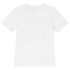 Boys White Logo T-Shirt, 5, hi-res