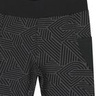 Girls Black Logo Leggings, 1, hi-res