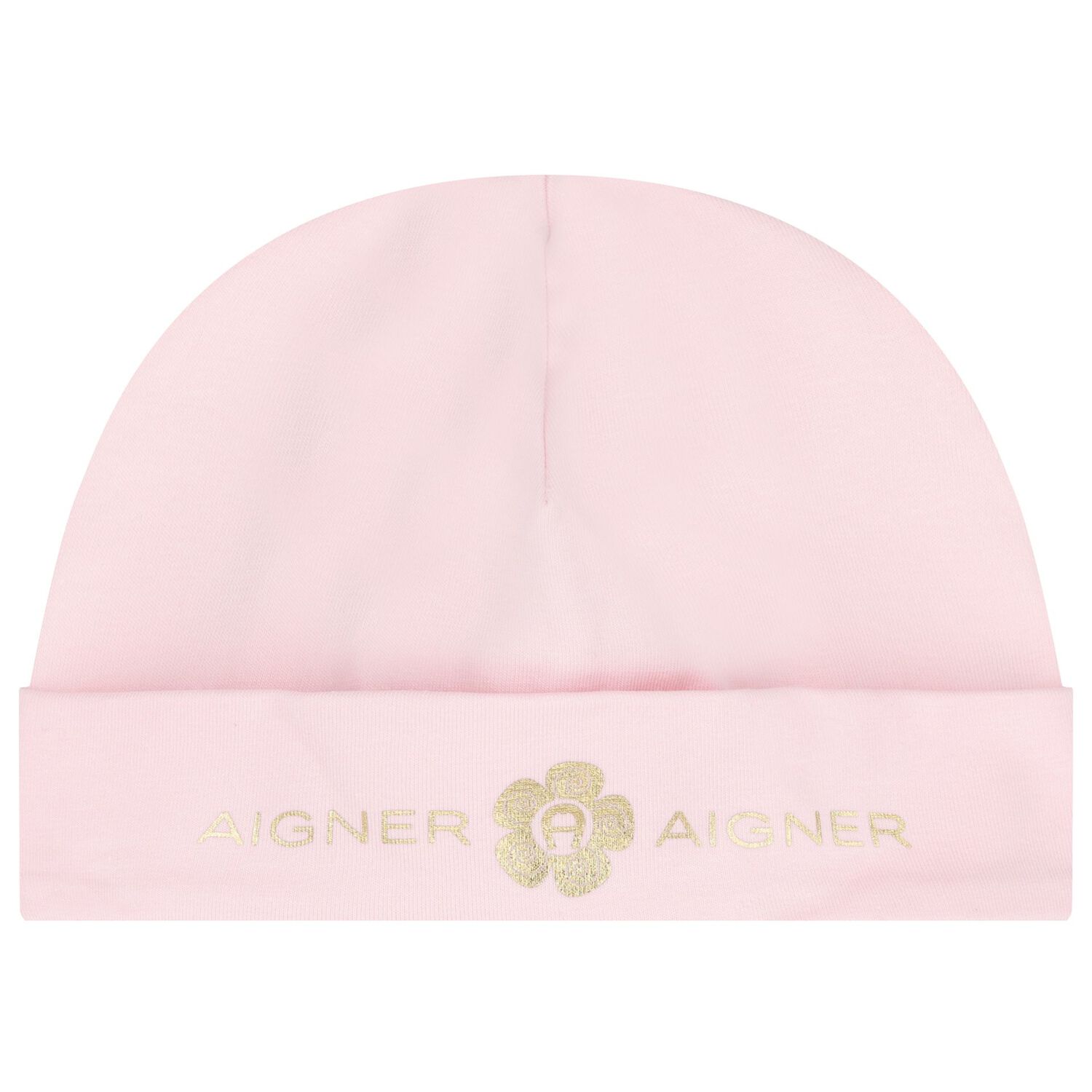 Baby Girls Pink & Gold Logo Babygrow Gift Set, 1, hi-res