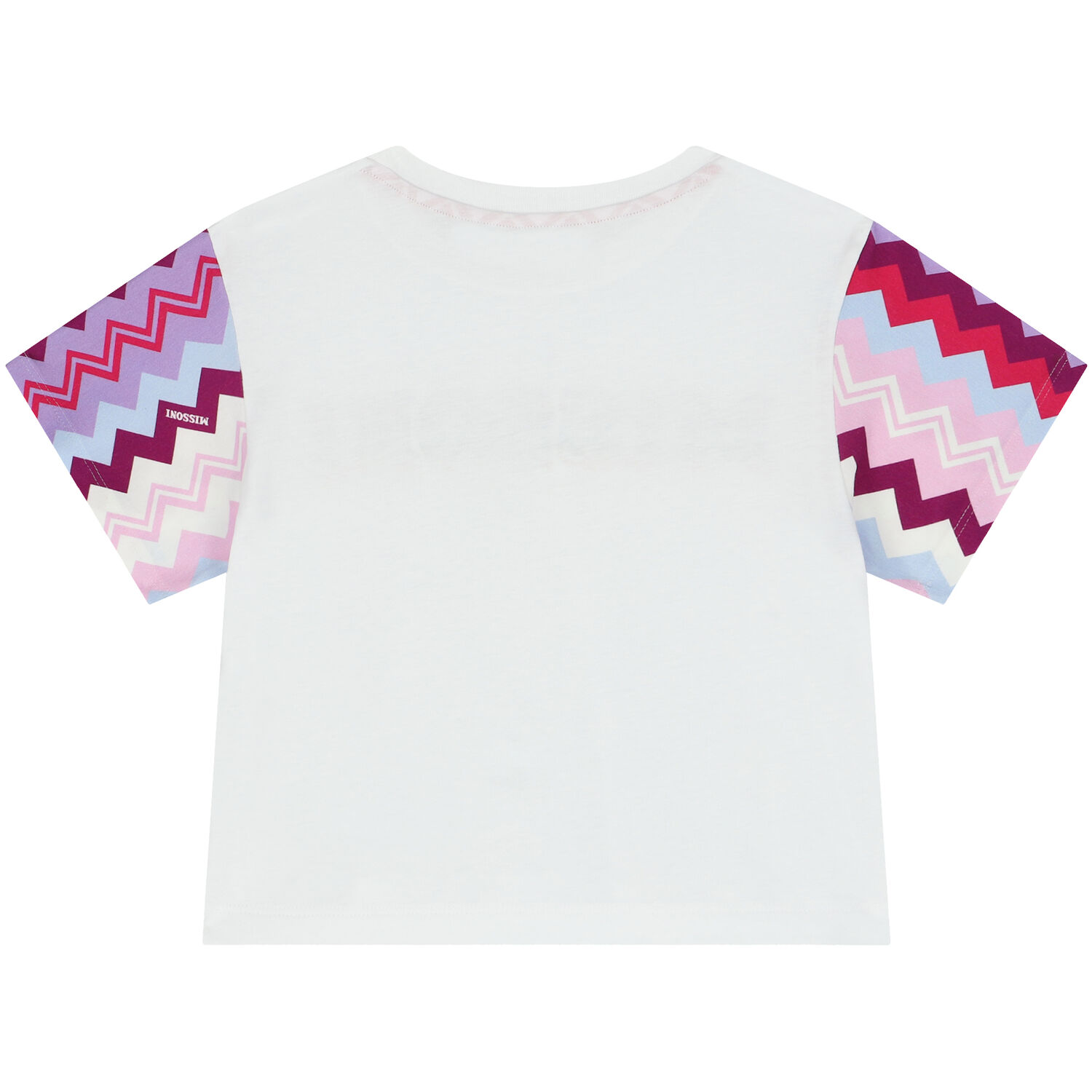 Girls White Logo T-Shirt, 1, hi-res