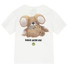 Boys White Logo T-Shirt, 1, hi-res