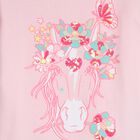 Girls Pink Horse Sequin T-Shirt, 1, hi-res