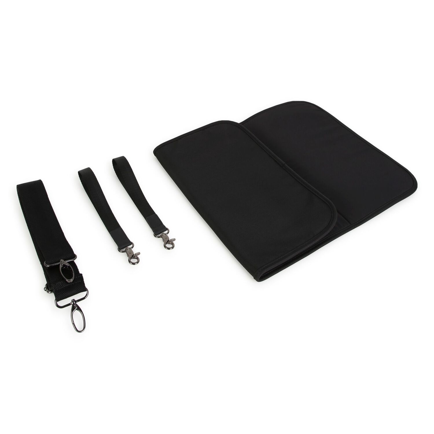 Black & Beige Logo Changing Bag ( 39CM ), 1, hi-res