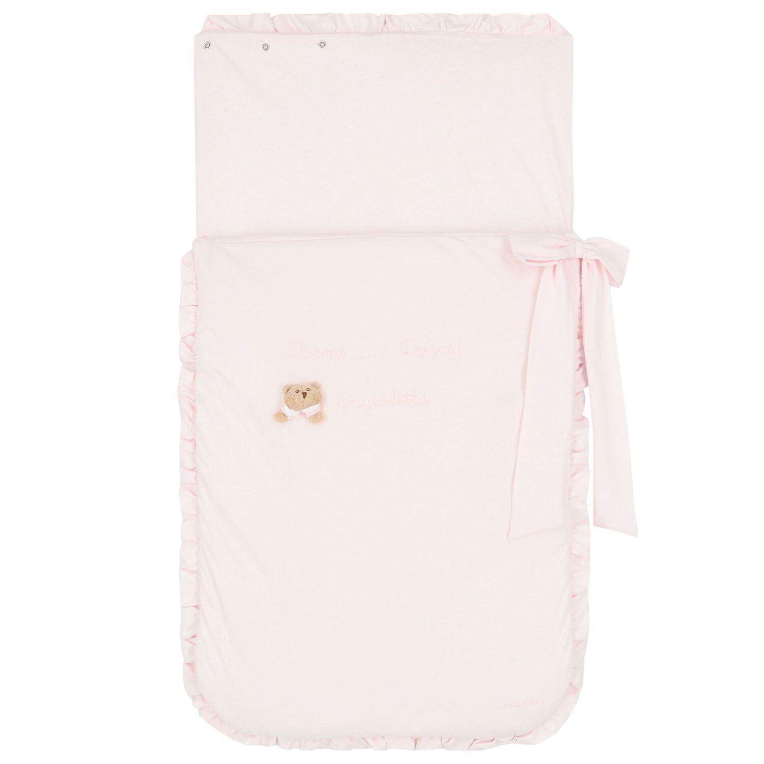 Baby Girls Pink Teddy Bear Nest, 2, hi-res image number null