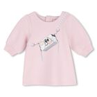 Younger Girls Pink Bag Dress, 2, hi-res
