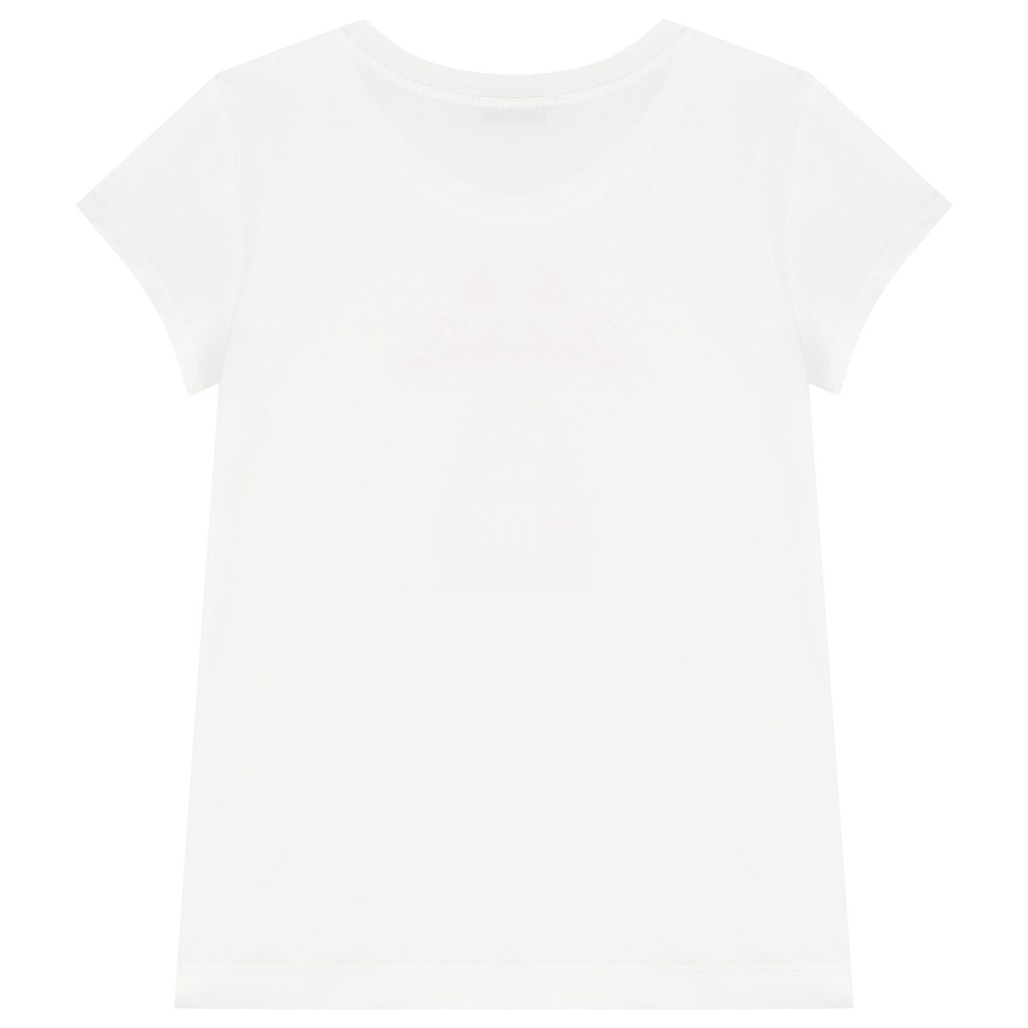 Girls White Vintage Car T-Shirt, 1, hi-res image number null