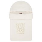 Ivory & Gold Logo Baby Nest, 1, hi-res