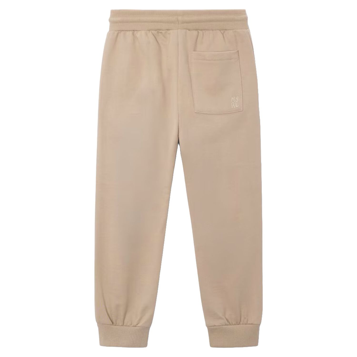 Boys Beige Joggers, 3, hi-res