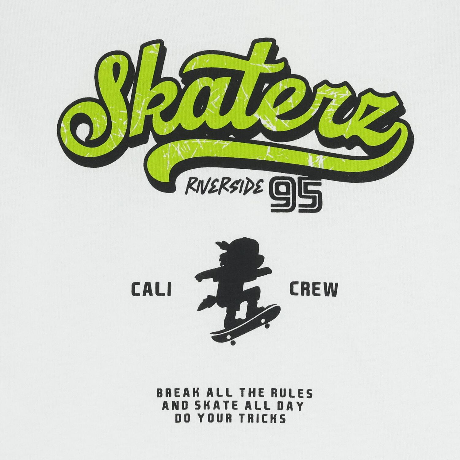 Boys White & Green Shorts Set, 1, hi-res