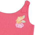 Girls Pink Floral Dress, 1, hi-res