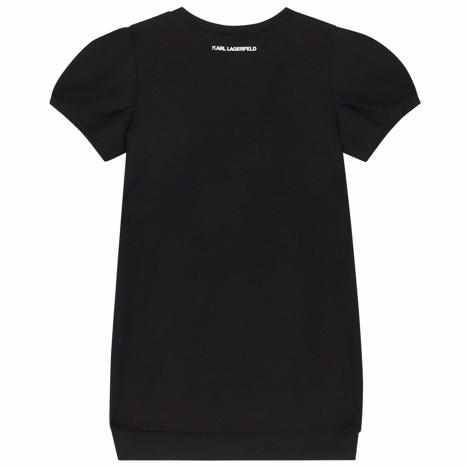 Girls Black Logo Dress, 1, hi-res image number null
