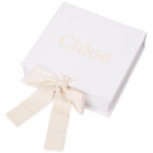 Baby Girls White Logo Babygrow Set, 1, hi-res