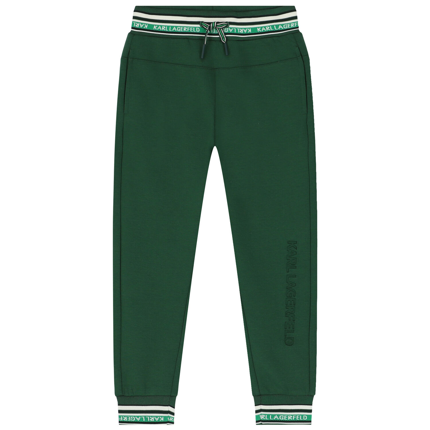 Boys Green Logo Joggers, 1, hi-res image number null