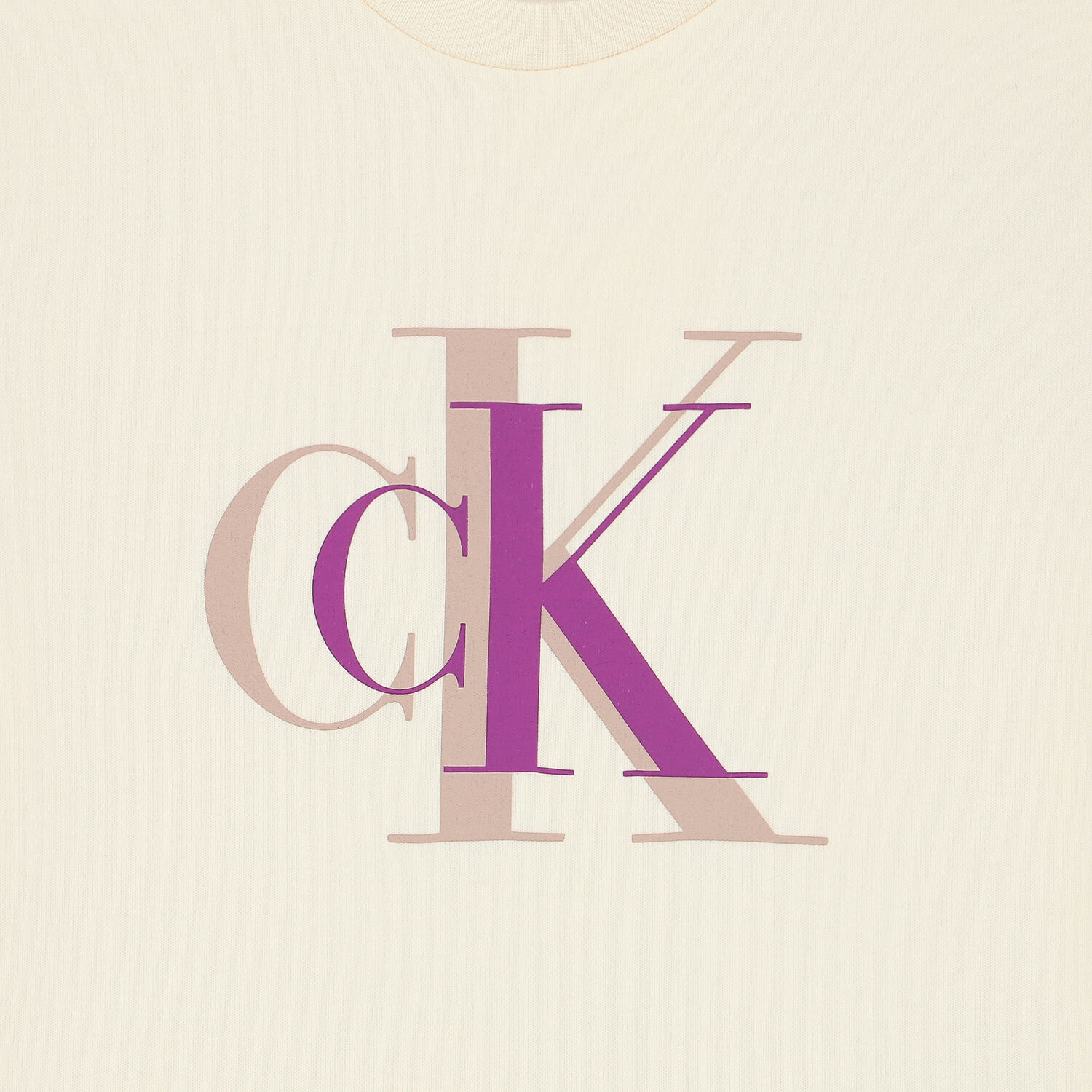 Girls Ivory Logo T-Shirt, 1, hi-res