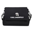 Black Ikonik Karl Logo Changing Bag, 1, hi-res
