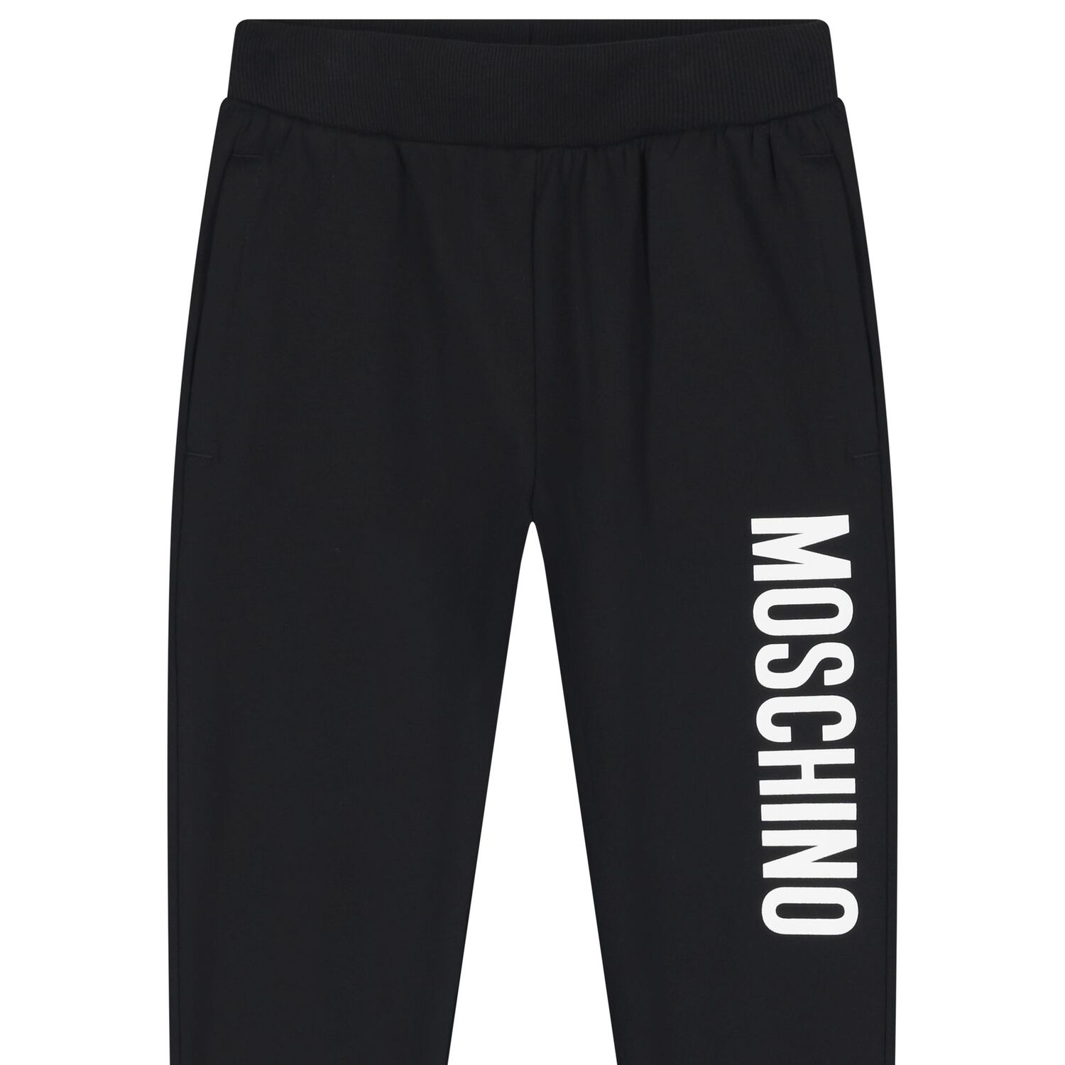 Black Logo Joggers, 1, hi-res