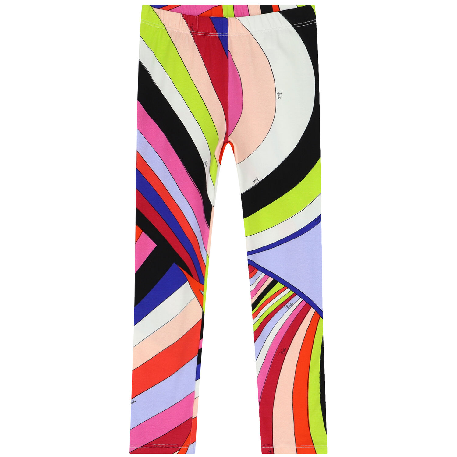 Girls Multi-Coloured Iride Leggings, 1, hi-res