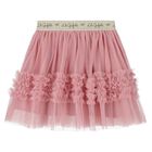 Girls Pink Tulle Skirt, 1, hi-res