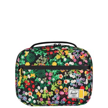 Girls Green Floral LEGO® Lunch Bag