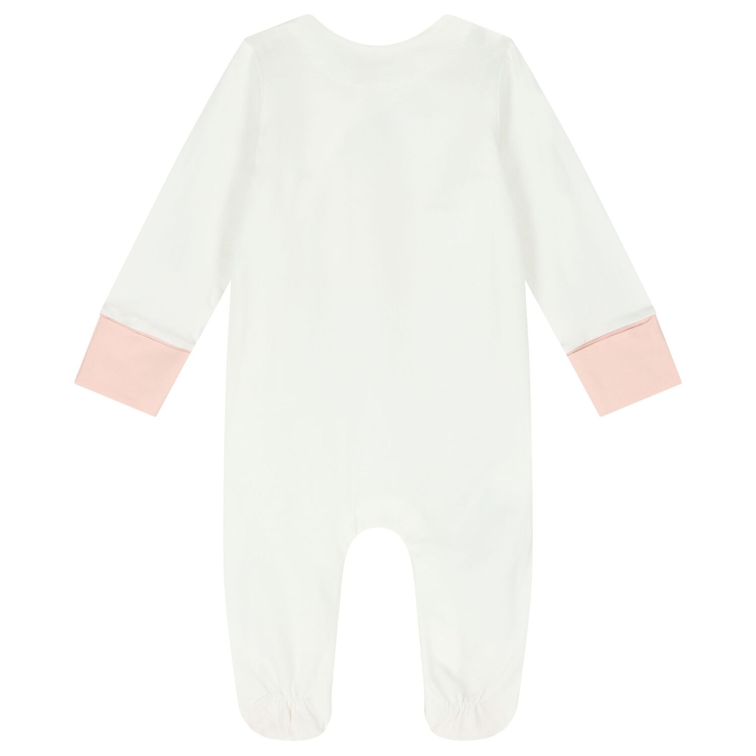 Baby Girls White Bunny Babygrow Gift Set, 3, hi-res
