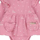 Baby Girls Pink Heart Bodysuit Gift Set, 1, hi-res