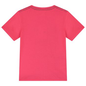 Boys Red Racing Car T-Shirt