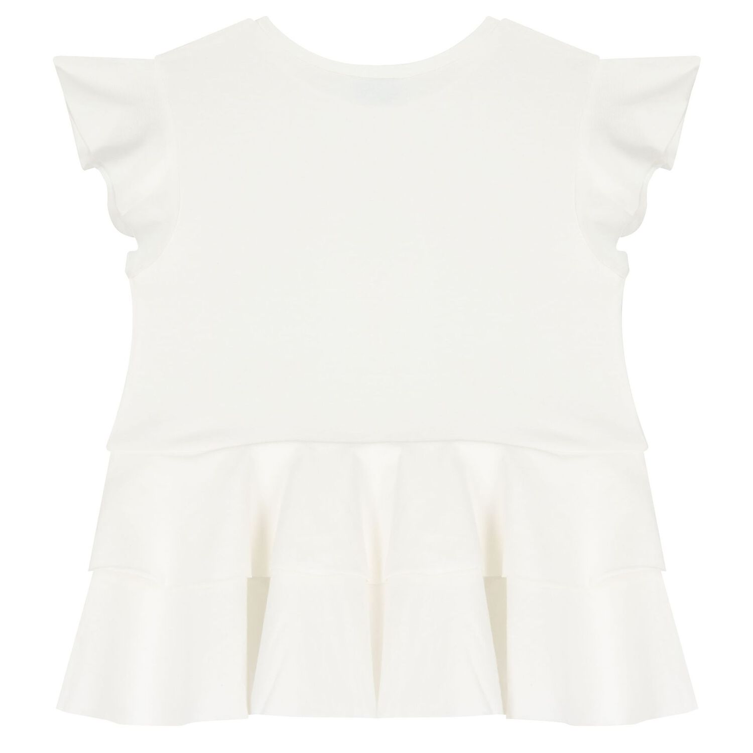 Girls White & Gold Leggings Set, 1, hi-res image number null