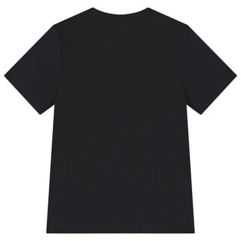 Boys Black Logo T-Shirt