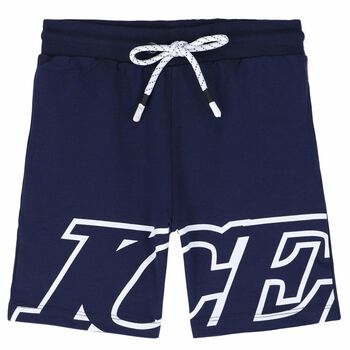 Boys Navy Jersey Shorts