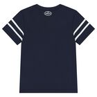 Boys Navy Blue Logo T-Shirt, 2, hi-res