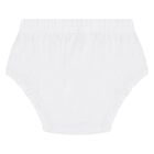 Baby Girls White & Green Tulle Dress Set, 1, hi-res