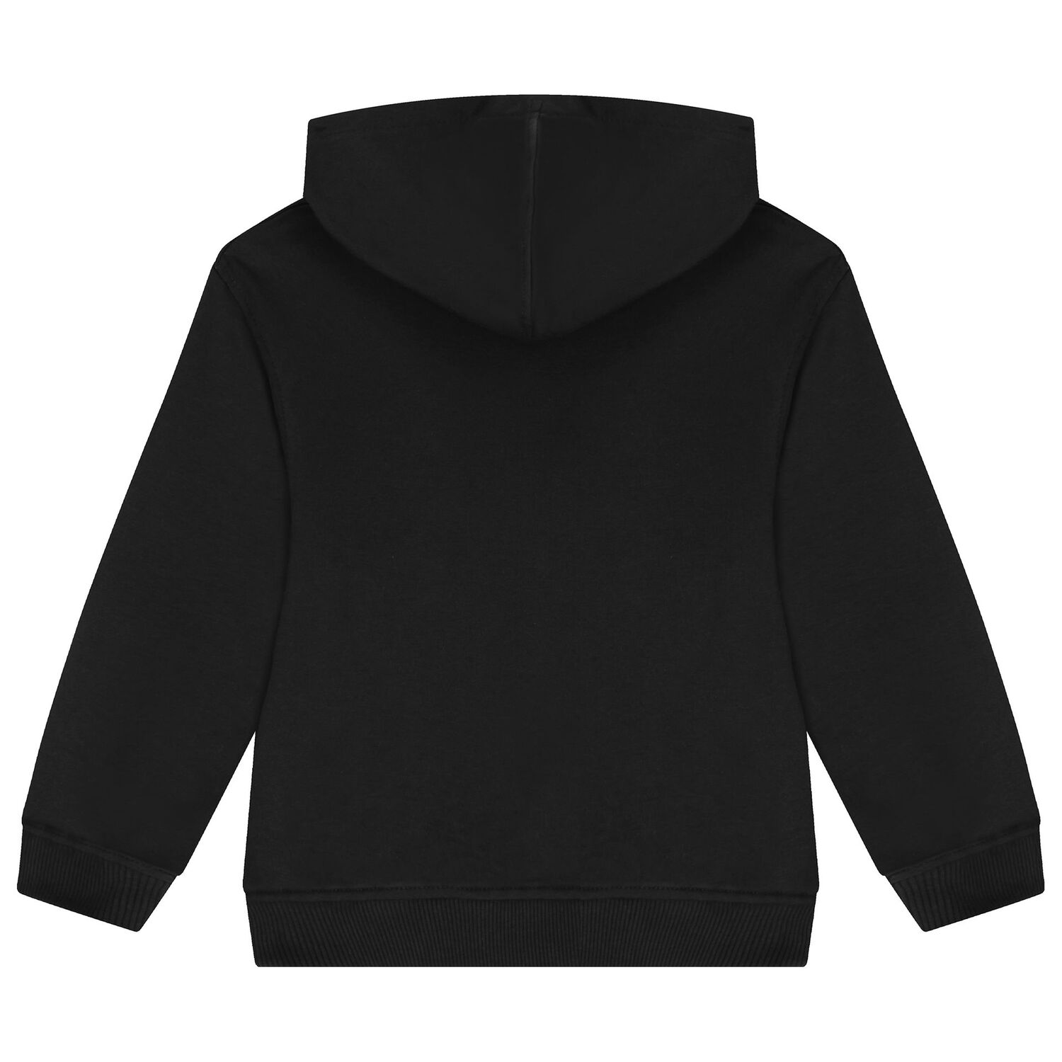 Black Teddy Bear Logo Hooded Top, 3, hi-res