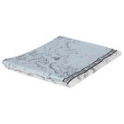 Baby Boys White, Blue & Navy Blue Geo Map Blanket, 1, hi-res