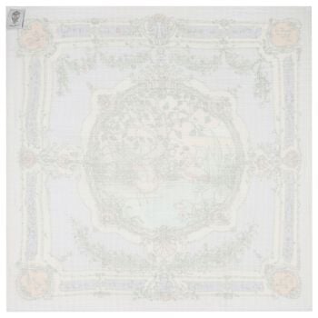 Violet Tapestry Swaddle Carr&eacute; Baby Blanket