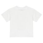 Younger Girls White Elephant Logo T-Shirt, 1, hi-res