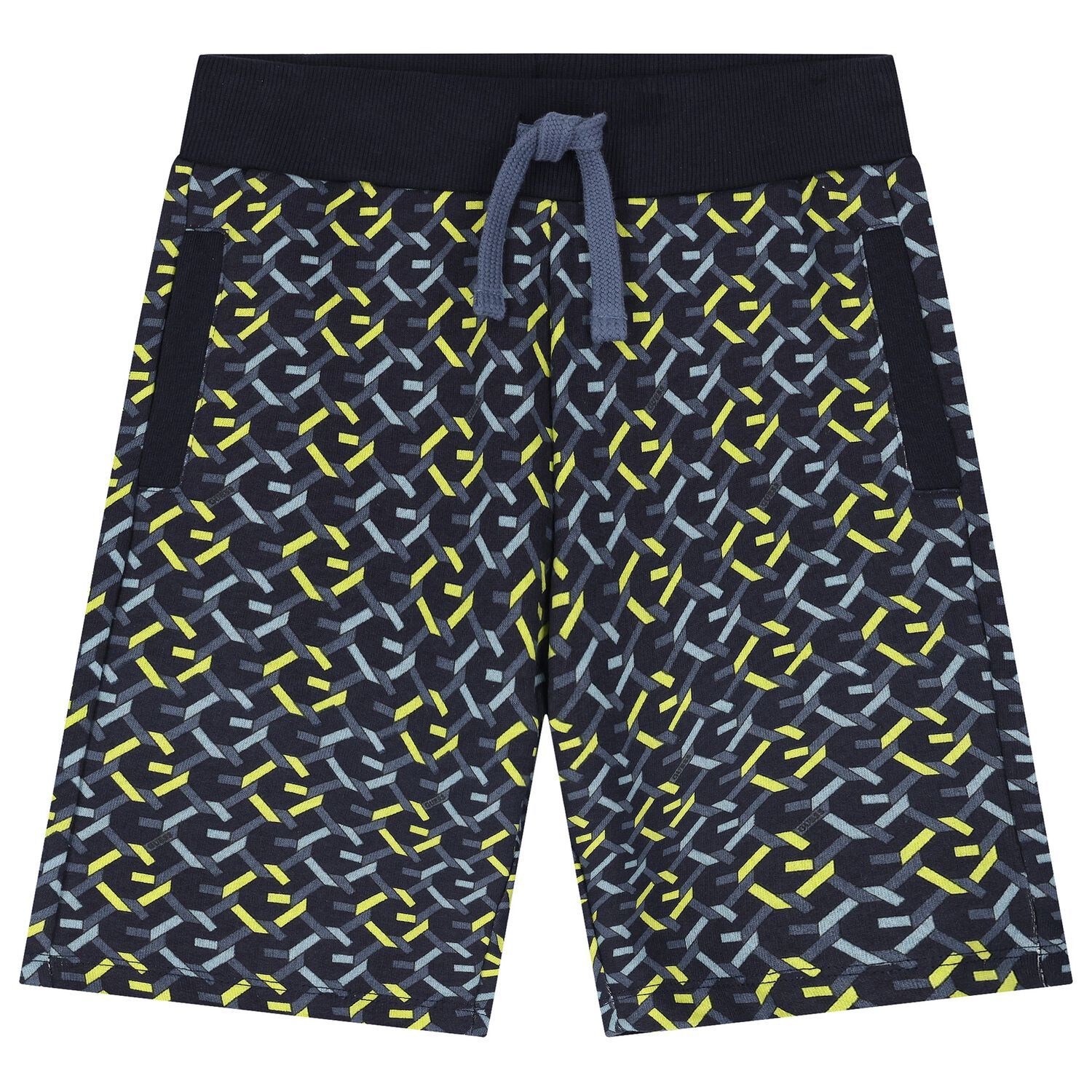 Boys Blue Logo Shorts, 1, hi-res image number null