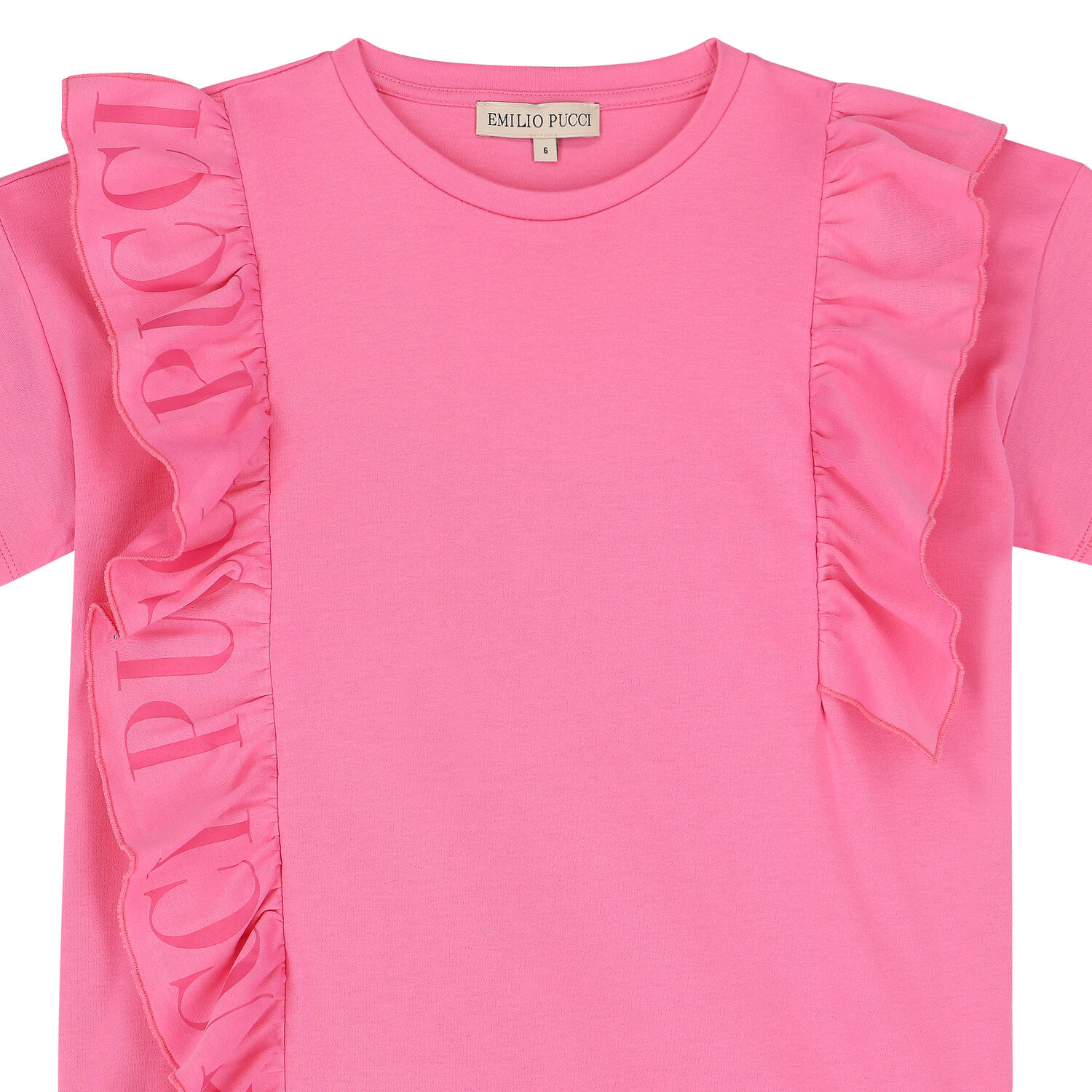 Girls Pink Logo T-Shirt, 1, hi-res image number null