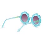 Girls Blue Logo Sunglasses, 2, hi-res